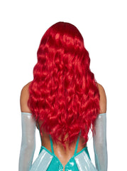 Mermaid Red Wavy Wig