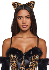 Leopard Skills Corset Costume