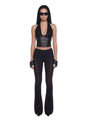 Dujor Low Waist Corset Pants