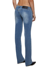 Talia Low Rise Jeans - Light Blue