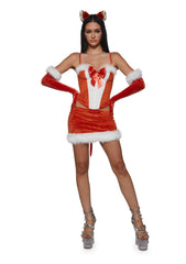 Furry Fox Corset Costume - Orange