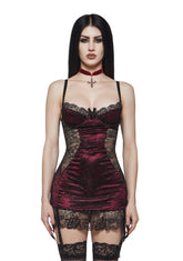 Esme Lace Slip Mini Dress