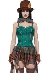 Mad Hatter Corset Costume