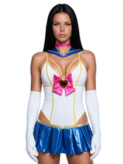 Anime Moon School Girl