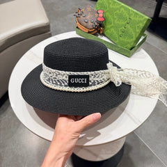 Gucci Pearl Sun Hat 219129