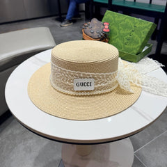 Gucci Pearl Sun Hat 219129