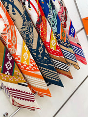 Fantaisie d'Etriers Shawl 135 CM In Colorful Cashmere And Silk 276555
