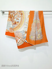 HM 26s Scarf 140 In Cashmere And Silk 411470