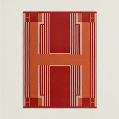 Hermes Ithaque Throw Blanket Wool Cashmere