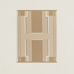 Hermes Ithaque Throw Blanket Wool Cashmere