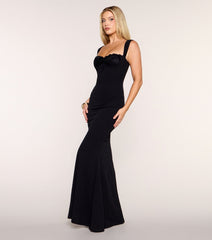 Lorena Lace Bust Mermaid Formal Dress