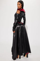 Vampire Of Your Dreams 1 Piece Costume Set - Black/Red