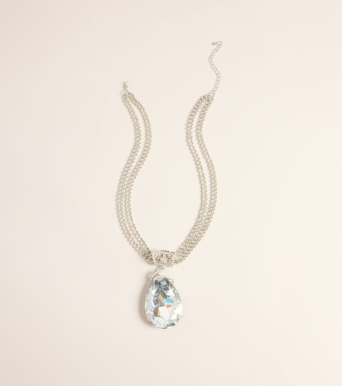 Major Drop Pendant Statement Necklace