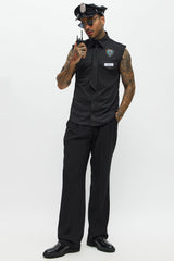 Dirty Cop Costume Set - Black