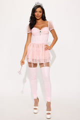 I Know About Popular 5 Piece Costume Set - Pink