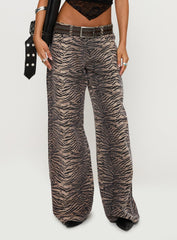 Radical Low Rise Baggy Jeans Tiger