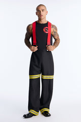 Burning Up 3 Piece Costume Set - Black/Red