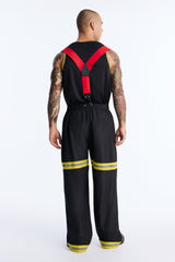 Burning Up 3 Piece Costume Set - Black/Red