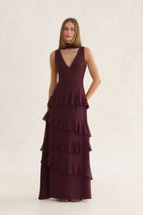 Good Mood Dressing Maxi Dress Plum