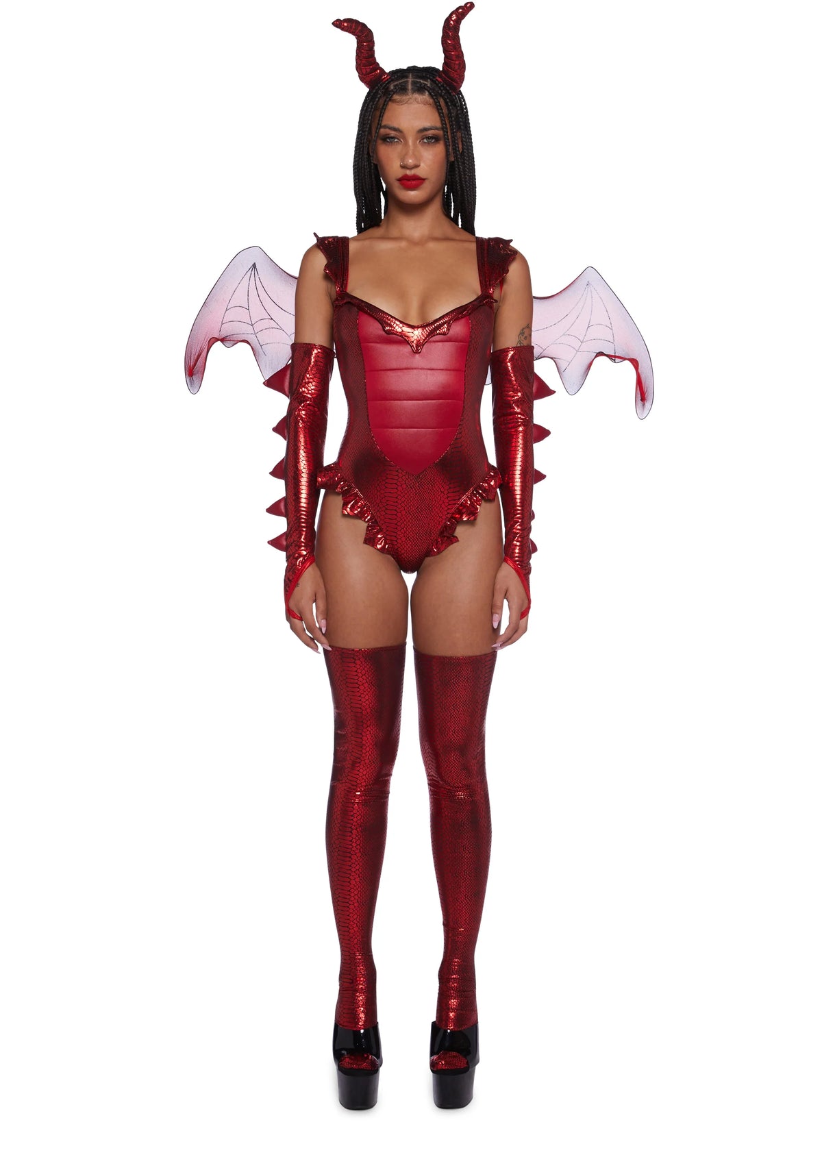 Fire Breathing Beauty Costume