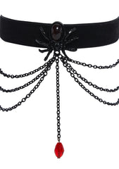 Spider’s Caress Chain Choker