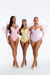 Blooming Beauty 4 Piece Costume Set - Yellow