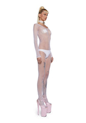 Private Performance Fishnet Body Stocking
