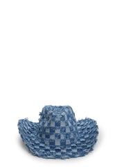 Pop Rodeo Denim Cowboy Hat