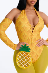 Fruit Of Temptation 5 Piece Costume Set - Yellow