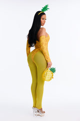 Fruit Of Temptation 5 Piece Costume Set - Yellow