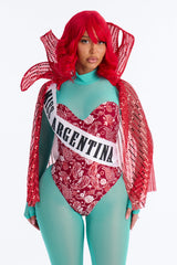 Pageant Afterlife 5 Piece Costume Set - Teal