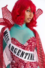 Pageant Afterlife 5 Piece Costume Set - Teal