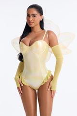 Blooming Beauty 4 Piece Costume Set - Yellow