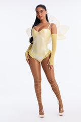 Blooming Beauty 4 Piece Costume Set - Yellow