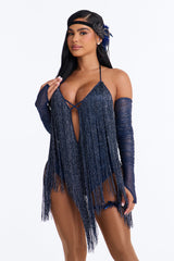 Hidden Hideaway 4 Piece Costume Set - Teal