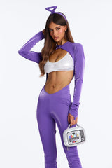 Tinker Tease 4 Piece Costume Set - Purple