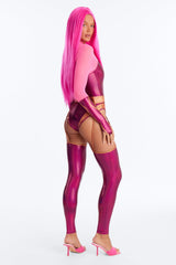 Hot Like Lava 4 Piece Costume Set - Pink
