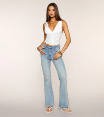 Pretty Persuasive Lace Corset Top