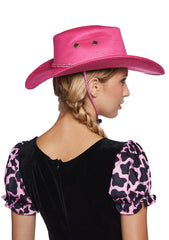 Pink Old Town Cowboy Hat