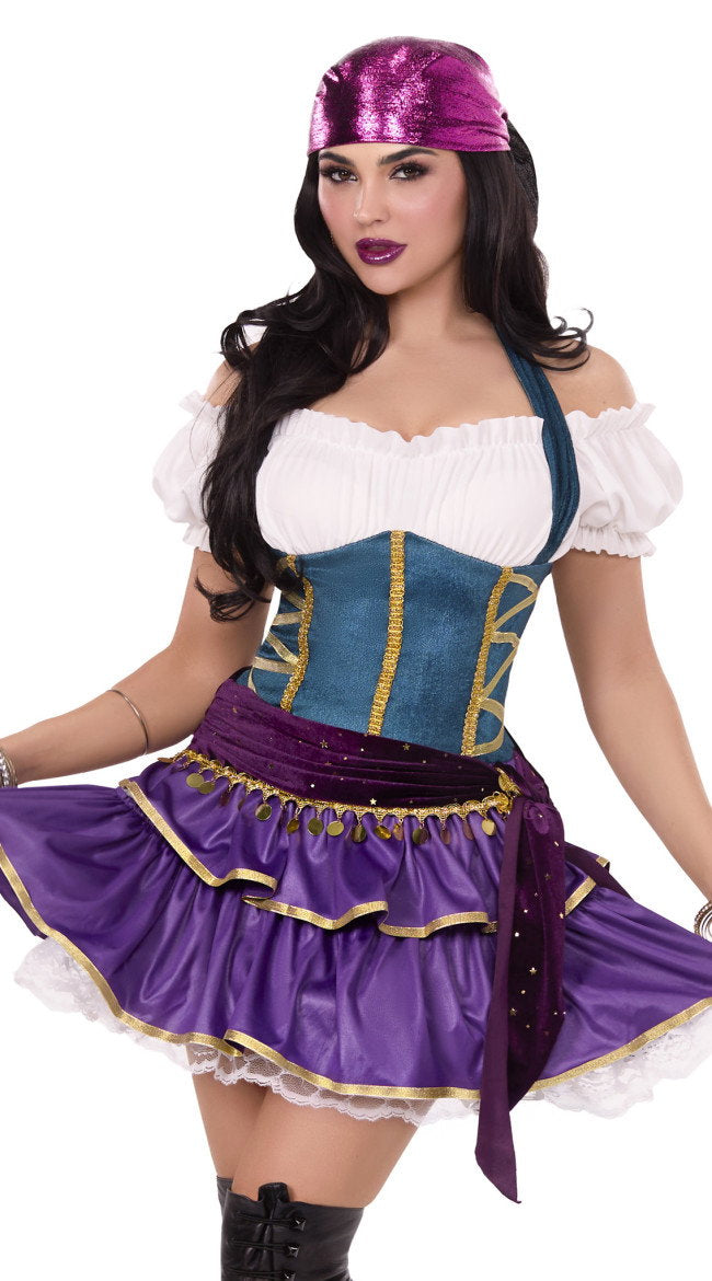 Tarot Card Temptress Costume - Image 1
