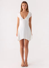 Zev Mini Dress - White