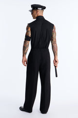 Dirty Cop 7 Piece Costume Set - Black