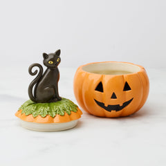 Haunted Halloween Covered Candy Jar