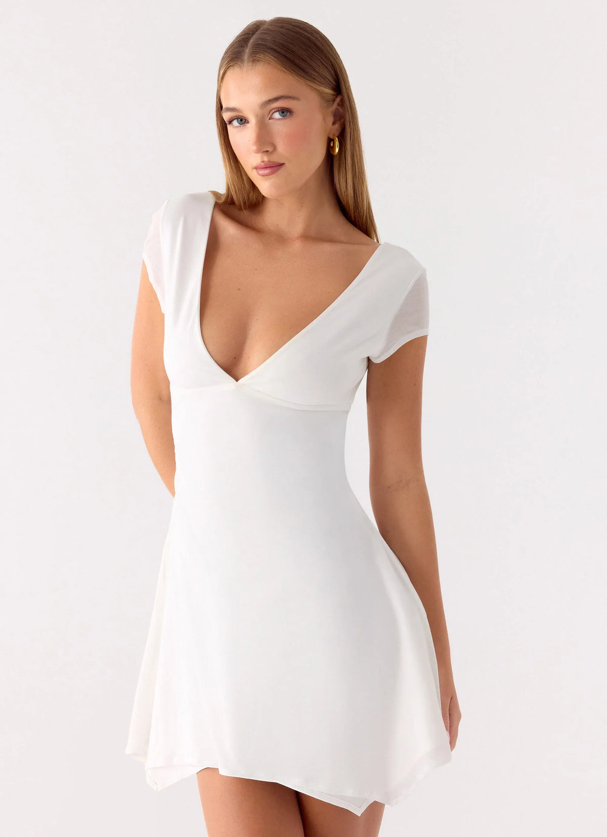Zev Mini Dress - White