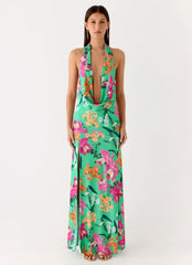 Zoriana Maxi Dress - Jungle Bloom