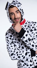 Men's Dalmatian Hoodie Costume - Image 4