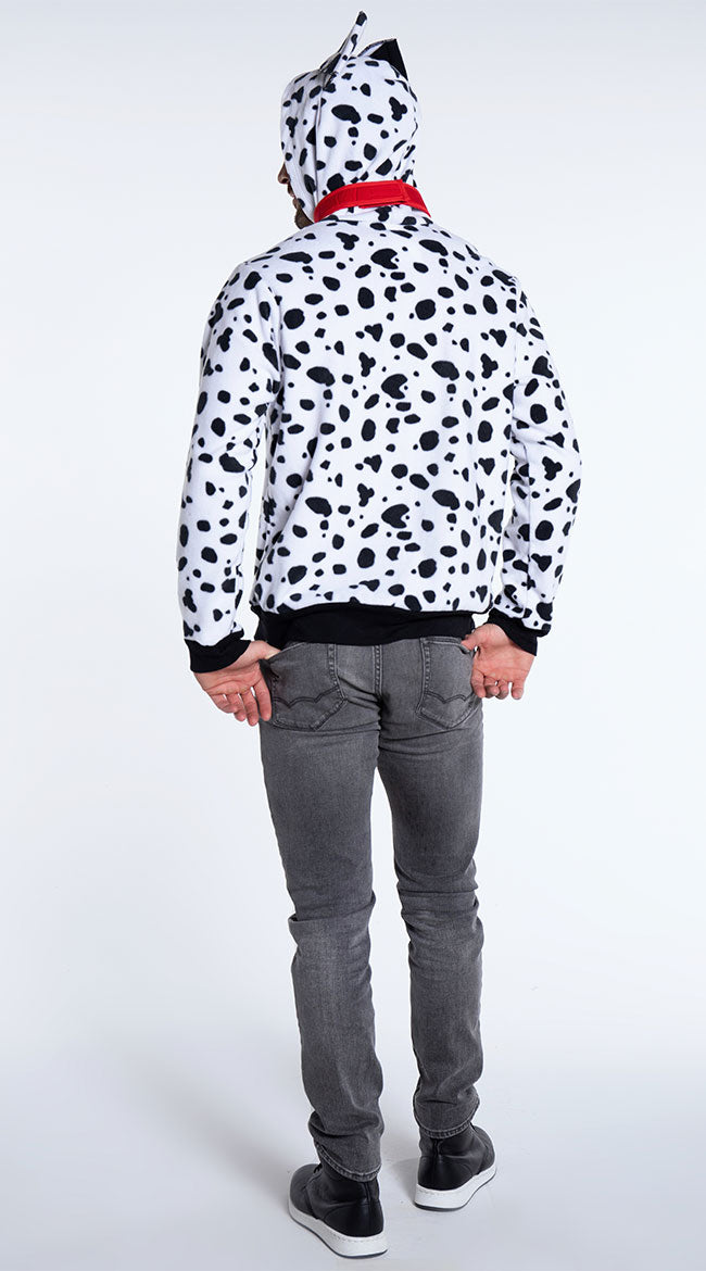 Men's Dalmatian Hoodie Costume - Image 5