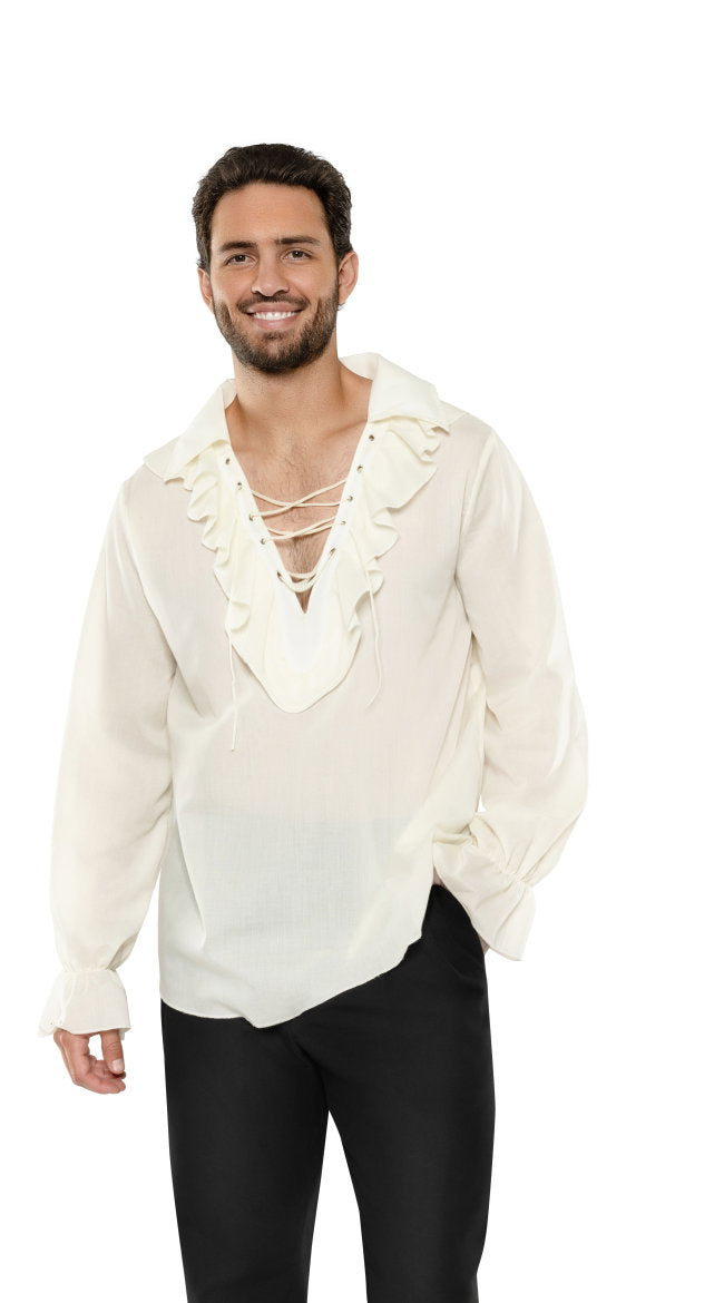 Men's Ruffled Shirt - Image 1