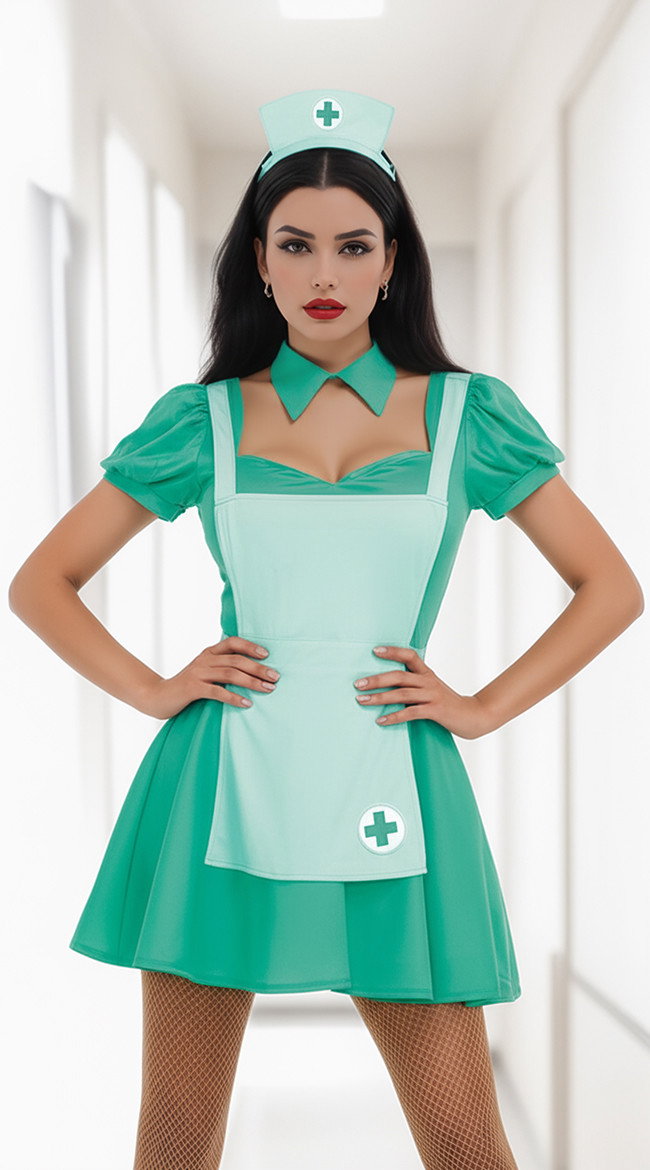 Take A Shot Nurse Costume - Image 1