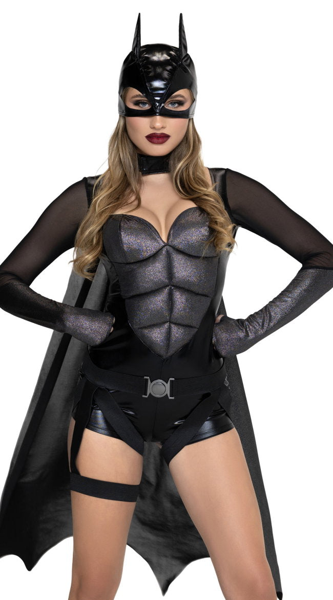 Dark Crimefighter Costume - Image 1